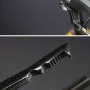 Stainless Steel Fishing Pliers Fishing Line Cutter Hook Remover (Yellow) Newly