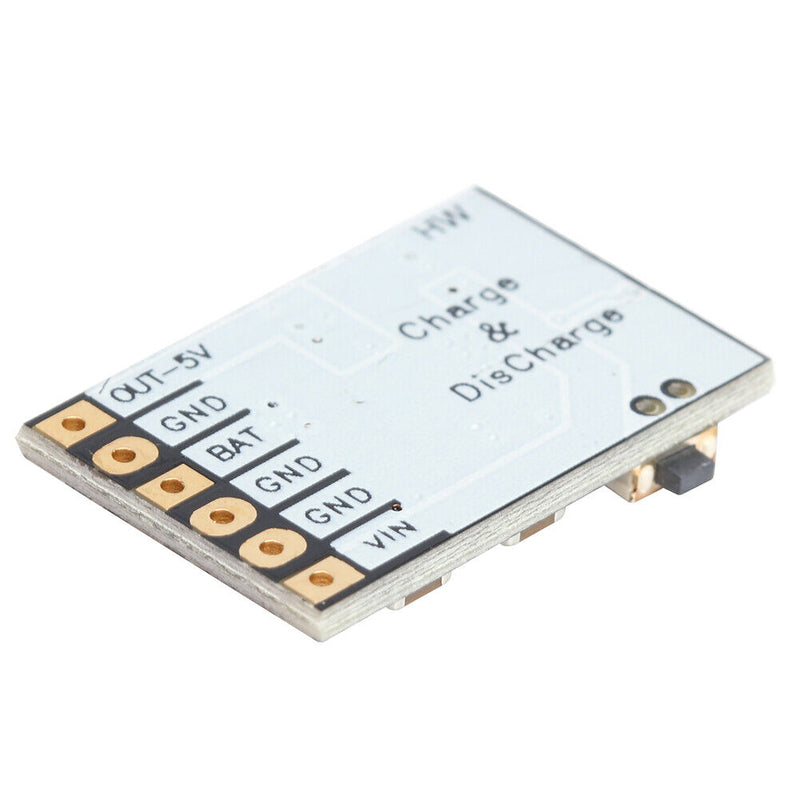 2A 5V Charge Discharge Integrated 3.7/4.2V Li-ion Battery Boost Power Board