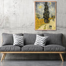 DIY Painting By Number Picture Hand Painted Treetop Drawing Wall Craft for Fun