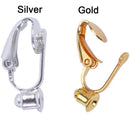 clip 20 Pcs Earring Parts Earring Clip Earring Converter Jewelry Accessories