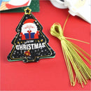 Santa Claus Xmas Party Decor Postcard Gift Cards Blessing Greeting Cards