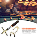 Billiard Cue Holder Bridge w/ Bridge Head Telescopic Bridge Pool Support Br