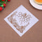 Octopus Coffee Spray Printing Mold DIY Cake Embossed Decor Baking Stencil
