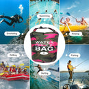 Waterproof Swimming Bag Camouflage Outdoor Camping Dry Sack (2L Rose Red) Newly