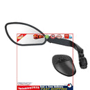 Bike Mirror - MTB Road Bicycle Safe Rear View Mirrors for Handlebar (Left) Newly