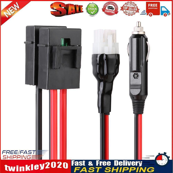 1.5m 30A 6Pin Short Wave Power Cable for Yaesu FT-857D/897D IC-725A/706 Newly