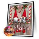 5D DIY Full Round Drill Diamond Paint Christmas Goblin Mosaic Rhinestone Dr
