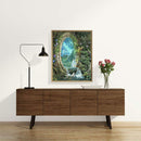 Waterfall Wonderland Gate Diamond Painting Kits Full Round Drill Wall Decor