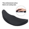 Mouse Pad Soft Silicone Wrist Rest Mouse Mat for Gaming Office PC (Black) Newly