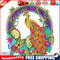 Part Drill Special Shaped DIY Flower Peafowl Rhinestones Diamond Painting