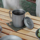 Outdoor Canvas Coasters Heat Resistant Oil-proof Waterproof Table Placemat Mats