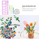 Starter Quilling Paper Tool Rolling Pen Needle Ruler Tweezers Art Quilling Kit
