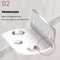 2pcs/Set Seamless Magnetic Cabinet Catches Door Stops Closer with Screw Glue