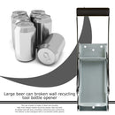 500ml 16oz Can Crusher Wall Mounted Beer Soda Bottle Smasher Home Recycling Tool