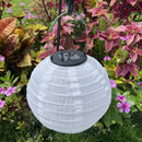 LED Solar Lantern Waterproof Outdoors Garden Yard Landscape Decor (White) Newly