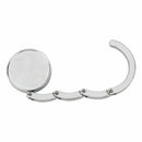1pc Portable Foldable Folding steel Handbag Bag Hook . Hot Hanger W9I0 V2H1