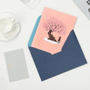 Gift Thank You Cards Wedding Invitation Pop UP Love Card Greeting Card