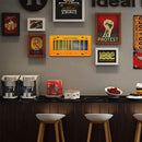 Bar Code License Plate Metal Tin Sign for Bar Pub Club Decorative Iron Pain
