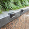 LED Stair Lights Solar Powered Wall Lamp Waterproof Outdoor Courtyard Lights