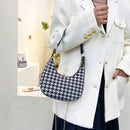 Women Simple PU Leather Leopard Print Shoulder Bag Lady Casual Small Handbag