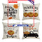 Pumpkin Pillow Covers Zippered Square Pillowcase Harvest Festive Decorations