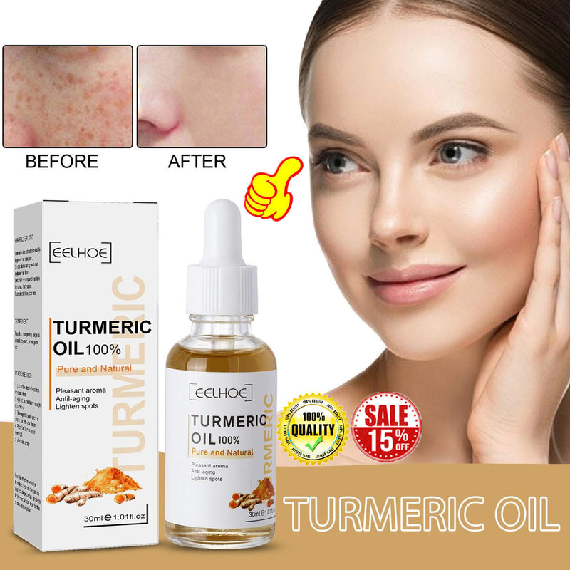 2*30ML Turmeric Face Serum Turmeric Dark Spot Corrector Serums Corrector Remove~
