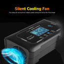 HTRC Automatic 12V/24V 15A Car Battery Charger for RV PB LIFEPO4 AGM (US)