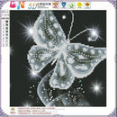Rhinestones Butterfly Painting 5D Diamond Embroidery DIY Cross Stitch Kit Newly