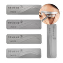 5pcs Reusable Eyebrow Stencil Set Eye Brow Mold DIY Styling Template Card