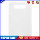 Plastic Non Slip Anti Bacterium Cutting Board Food Chopping Block(White)