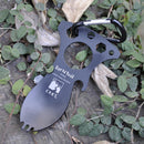 Portable Multifunction Opener Camping Tool Bottle Opener Stainless Steel Spoon