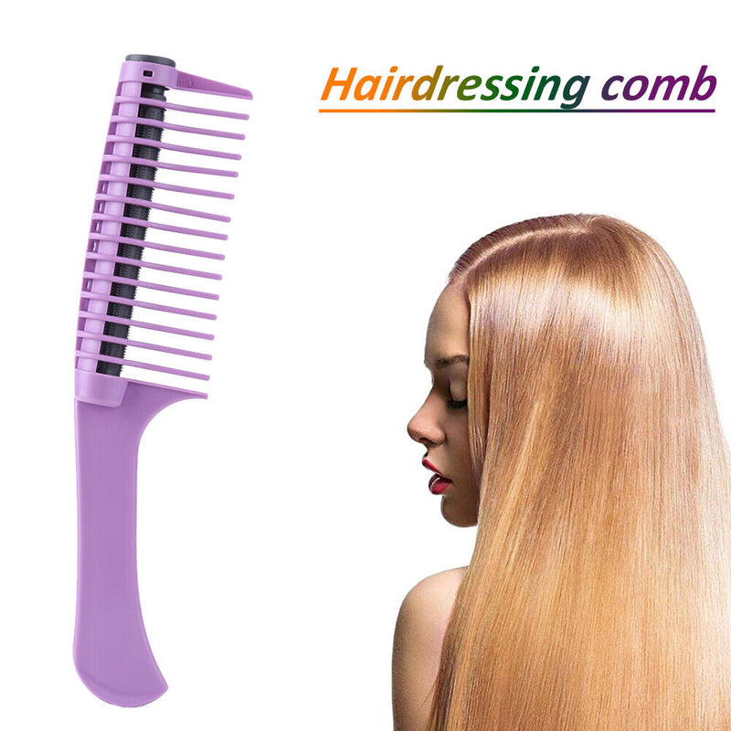 Reduce Hair Loss Detangling Comb Anti Static Roller Wide Tooth Comb Accesso