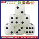 6pcs Gambling Luminous Dice with Round Corner Dots for Night KTV Bar Suppli