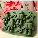 Easter Reusable Ice Maker Ice Cube Mold Stone Statue Shaped Robot Shaped