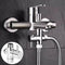 G1/2" 3 Way T-shaped Diverter For Shower Head Arm Best T-valve Diverter L8O3