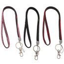 Rhinestone Retractable Card Holder Lanyard Necklace Hanging Rope Neck Strap