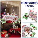 DIY Applique Diamond Four Snowman Wall Hanger Acrylic Craft Kit Pendant Newly