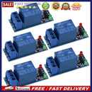 5Pcs 12V 1 Channel Relay Module Optocouple Board Shield for PIC AVR DSP ARM