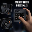Carbon Fiber Case For Motoroal Razr 2022 Ultra Thin Matte Armor Cover:
