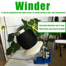 Professional Metal Yarn Ball Winder Household Hand Operated Wool Winding Machine