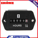 DC 6V-80V Mechanical Rhombus Hour Meter Distance Pressure Gauge for Boat Car LK