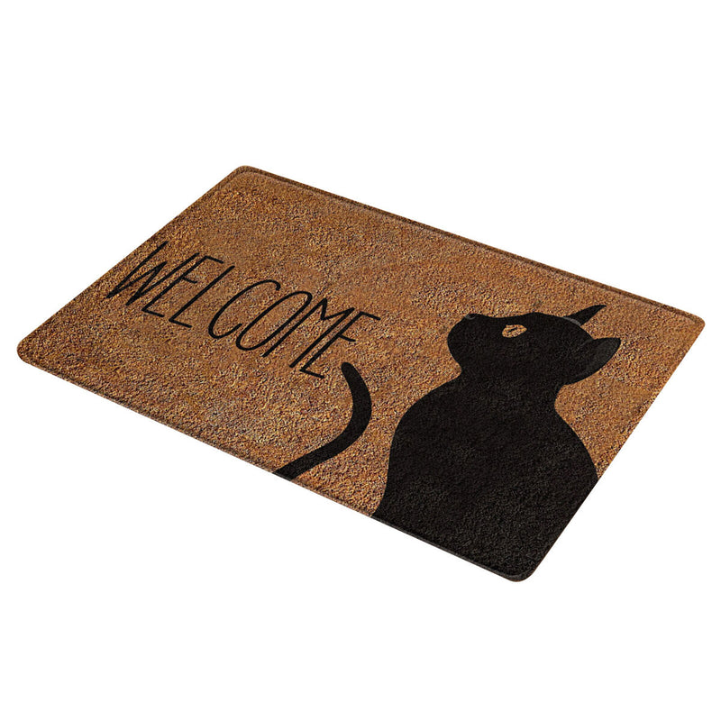 Cute Animal Letter Entrance Rugs Non-Slip Front Doormats Indoor Outdoor (3)