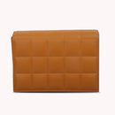 Fashion Checker Pattern Solid Color Shoulder Messenger Bag Casual Women PU Purse