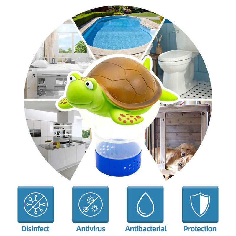 Swimming pool water purifier injector cleaning accessories PVC floating tur