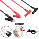 Multimeter Probe Test Lead Test cable Line Multimeter Wire Clip Universal Plug