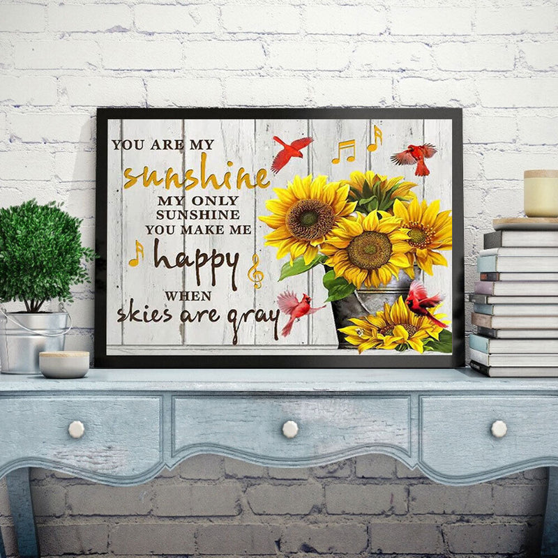 5D DIY Diamond Painting Kits Full Square Drill Flowers Mosaic Picture (ZQF8942)