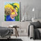 Sunflowers Girl Oil Painting By Numbers DIY Frameless Art Picture On Canvas