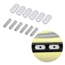 Stainless Steel Kayak Rail Track Screws Boats Accessories Track Nuts Hardware