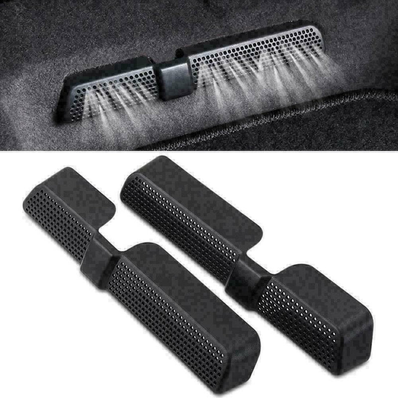 2Pcs Car Air Conditioner Cover Under Rear Seat Seat Air L2J3 Duct K9Q4 A6T3