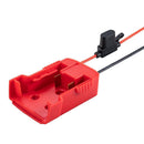 Output Adaptor Battery Connector Power Adapter For Milwaukee M18 Li-Ion Battery